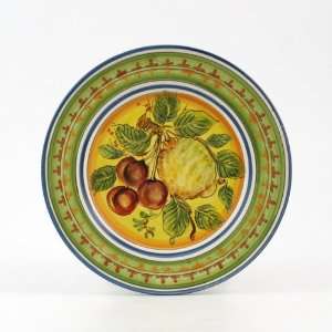  Hand Painted Italian Ceramic 8.2 inch Salad Dessert Plate 