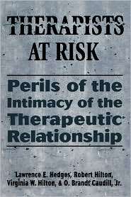 Therapists At Risk, (1568218273), Lawrence E. Hedges, Textbooks 