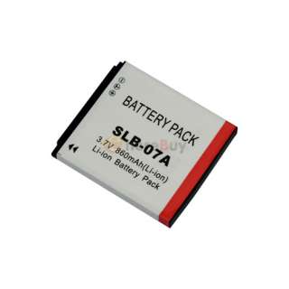 New Battery For SAMSUNG TL100 TL220 TL225 ST500 SLB 07A  