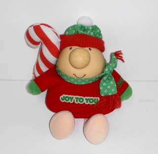   Vintage Joy To You w/ Candy Cane Red & Green Suit 1987 Ziggy Doll