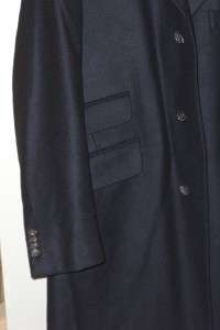 4k NWT ETRO Navy Luxury wool mens over Top coat 42 52 Italy ticket 