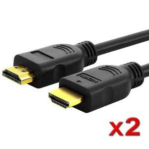  2 Pack HDMI to HDMI cable 25 ft (Cable Showcase) 24AWG 