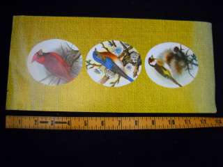 Collection of 4 flower and 1 bird print IB Fischer Co  
