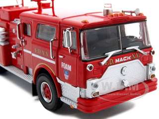 Brand new 164 scale diecast car model of Mack FDNY Foam Carrier 84 