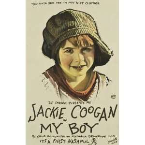 My Boy Movie Poster (27 x 40 Inches   69cm x 102cm) (1921)  (Jackie 