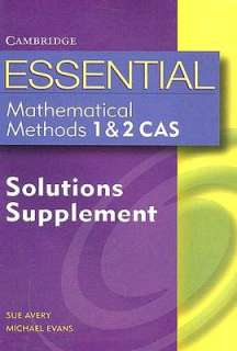   Essential Mathematical Methods CAS 1&2 Solutions 