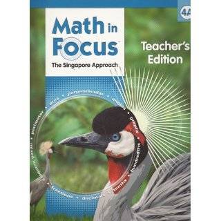 Hmh Math in Focus Teachers Edition Grade 4book a Paperback by 
