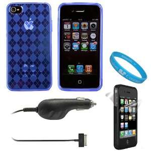  Cover Case for Verizon Wireless iPhone 4 (16GB, 32GB) 4th Generation 