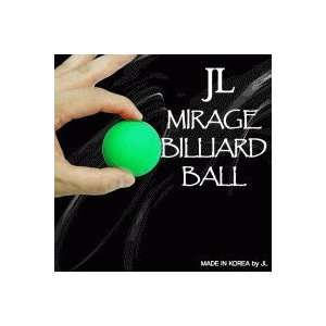    Mirage Billiard Balls by JL (green, single ball only) Toys & Games
