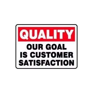  QUALITY OUR GOAL IS CUSTOMER SATISFACTION 10 x 14 Dura 