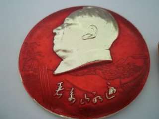 Pcs Chinese Civil War (PRC) Chairman Mao Zedong Pin  