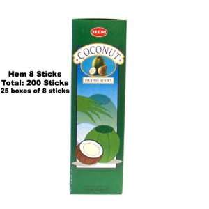  Coconut 8 Sticks (25/box) 