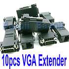 VGA Over CAT5, 5E VIDEO VIA ETHERNET Upto 100ft BLUE