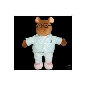    ARTHUR Plush with Pajamas & Bunny Slippers by Eden 