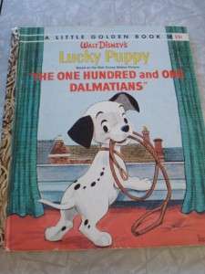 1960 Walt Disneys LUCKY PUPPY 101 Dalmatians LGB D89  