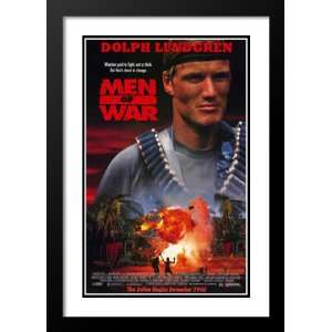  Men of war 20x26 Framed and Double Matted Movie Poster 