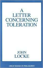 Letter Concerning Toleration, (0879755989), John Locke, Textbooks 