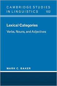   Adjectives, (0521001102), Mark C. Baker, Textbooks   