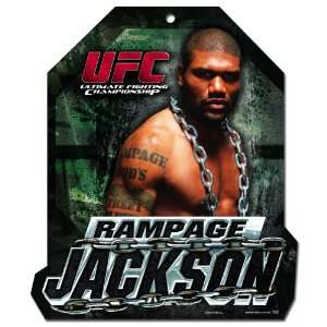  UFC Quinton Jackson 11 x 13 Wood Sign 