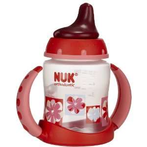  Nuk 1st Choice Learner Bottle (Latex Spout)   Girl Baby
