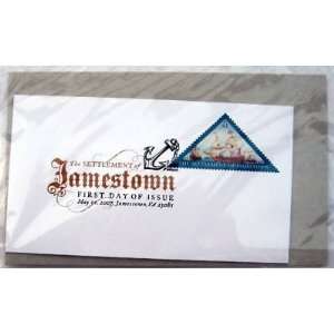  Cancelation of SETTLEMENT OF JAMESTOWN 41 cent stamp US 