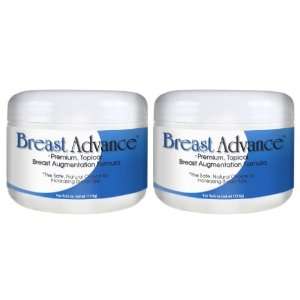 BREAST ADVANCE (2 Jars)   Premium, Topical Breast Augmentation Formula 