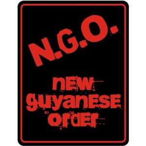 New  New Guyanese Order  Guyana Parking Sign Country  