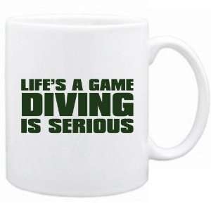  New  Life Is A Game , Diving Is Serious   Mug Sports 