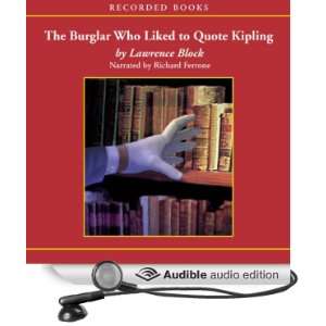 The Burglar Who Liked to Quote Kipling [Unabridged] [Audible Audio 