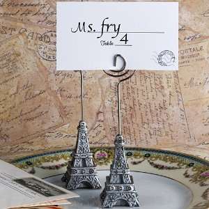   Eiffel Tower Place Card Holder Favors   5372