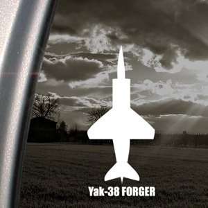  Yak 38 FORGER Decal Military Soldier Window Sticker 