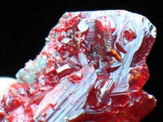 beautiful REALGAR single crystal specimen  