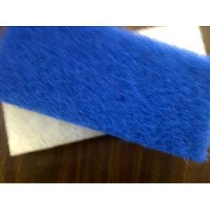 White) Extra Long Scrub Pads 10 X 4.5 X 1 Use to Clean Grout Film 