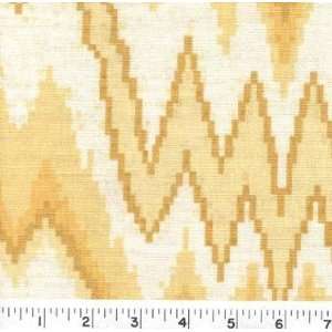  5758 Wide Flame Stitch Golden Fabric By The Yard Arts 