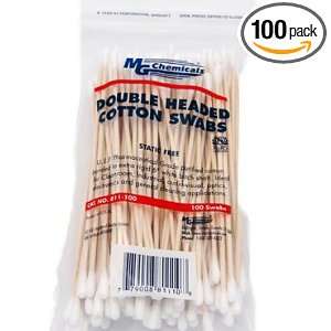  MG Chemicals Cotton Swabs   2 Head 100 pcs Part # 811 100 