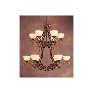  5801   Tuscany Two Tier Chandelier   Chandeliers