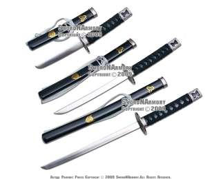Pcs Kill Bill Samurai Sword Set Letter Opener w/ Std  