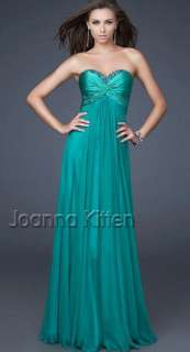 2012 Hot Sold New Stock Bridesmaid Evening Gown Prom Dress Green 