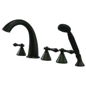   Faucet with American Lever Handles and Personal Hand Shower KS236.5AL