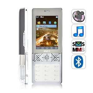  Damascus Touchscreen Cell Phone with Transparent Crystal 