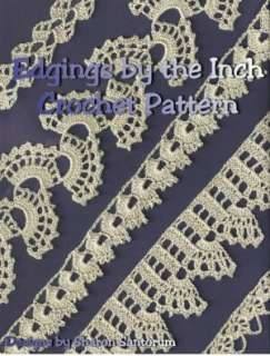 20 Vintage Crochet Floral Edgings and Insertions Patterns   Crochet 20 