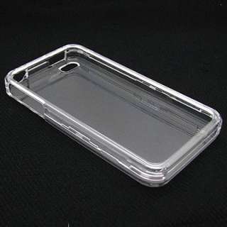 Clear Crystal Hard Faceplate Phone Cover Case For Apple Iphone 4 4G 