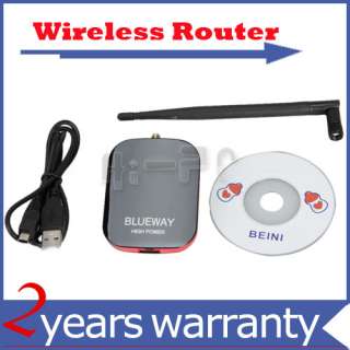 150Mpbs Wireless N USB 2.0 WLAN Network Router/Adapter single Antenna 