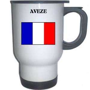  France   AVEZE White Stainless Steel Mug Everything 