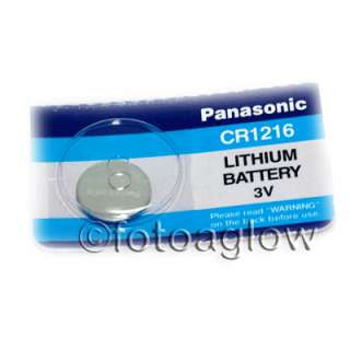 PANASONIC CR1216 3V Lithium Battery CR 1216  