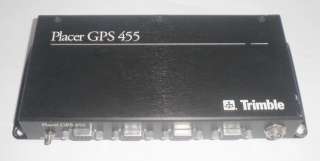 Trimble Placer GPS 455/GPS455 Mobile Positioning Unit 30375 10 