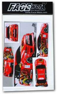Faceworx Yukes GDB Style Decals Sets For 1/10 RC Car