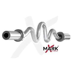  XMark Fitness Chrome Olympic Super Curl Bar (30mm,47 Inch 