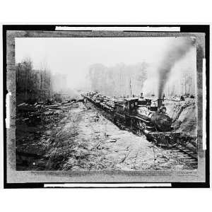  Logging railroad,Keystone Lumber Company