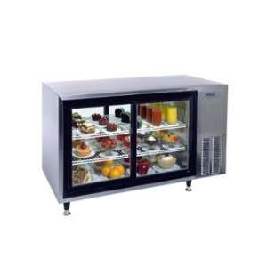 48 Wide Refrigerated Display Case   Pass Through Double Pane Sliding 